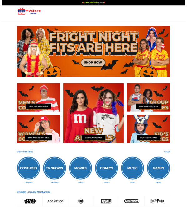 permanent link for TV Store Online