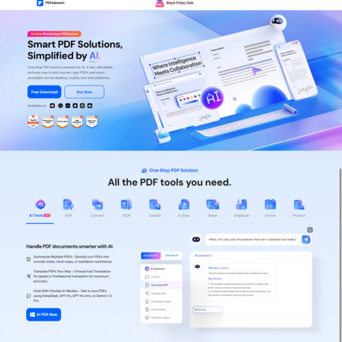 smart PDF solutions _ Wondershare