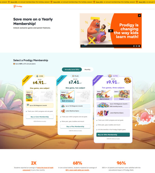 video games meet homework _ Prodigy