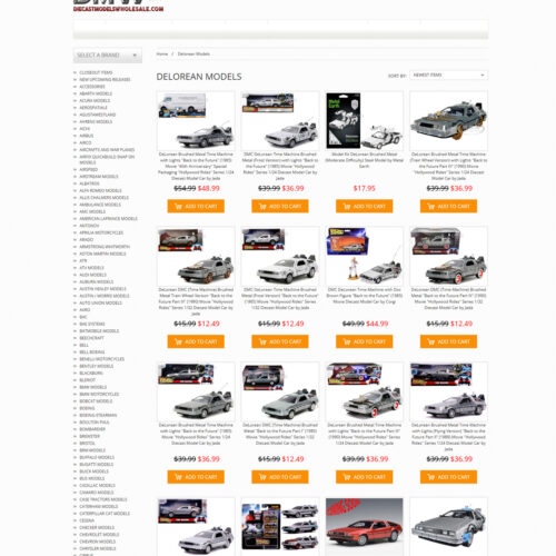 Delorean model cars _ Die Cast Models Whole Sale Delorean model cars _ Die Cast Models Whole Sale
