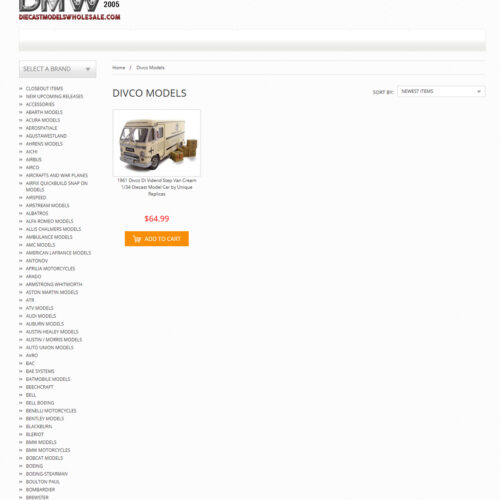 Divco model cars _ Die Cast Models Whole Sale Divco model cars _ Die Cast Models Whole Sale