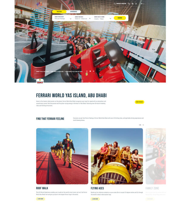 Ferrari world Yas Island, Abu Dhabi _ Yas Island