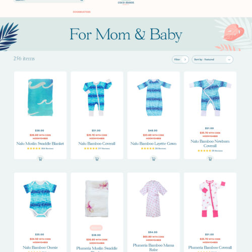 For mom and baby collection_ Coco Moon Hawaii