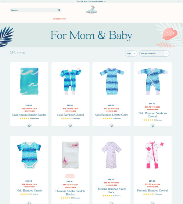 For mom and baby collection_ Coco Moon Hawaii