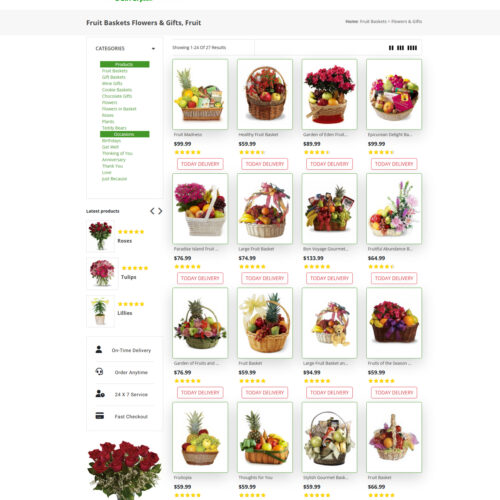 Fruit gift baskets _ Flower Delivery Fruit gift baskets _ Flower Delivery