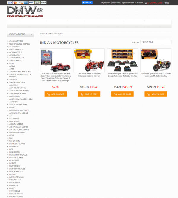 Indian motorcycles models _ Die Cast Models Whole Sale