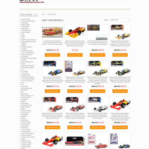 Indy car models _ Die Cast Models Whole Sale Indy car models _ Die Cast Models Whole Sale