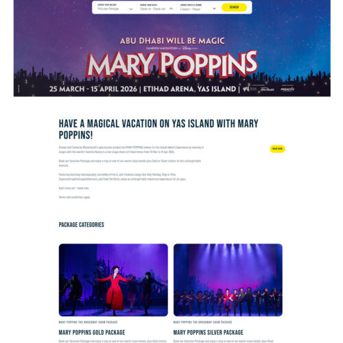 Magical vacation on Yas Island with Mary Poppins _ Yas Island Magical vacation on Yas Island with Mary Poppins _ Yas Island