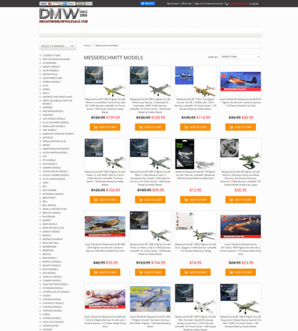 Messerschmitt model cars _ Die Cast Models Whole Sale