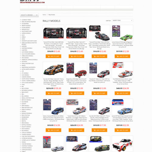 Rally Cars Models _ Die Cast Models Whole Sale Rally Cars Models _ Die Cast Models Whole Sale