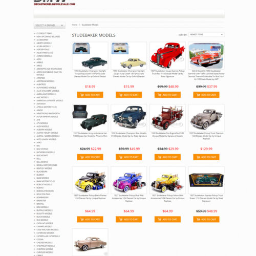 Studebaker model cars _ Die Cast Models Whole Sale