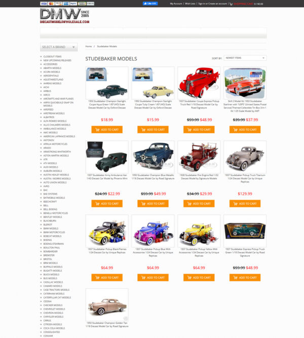 Studebaker model cars _ Die Cast Models Whole Sale Studebaker model cars _ Die Cast Models Whole Sale