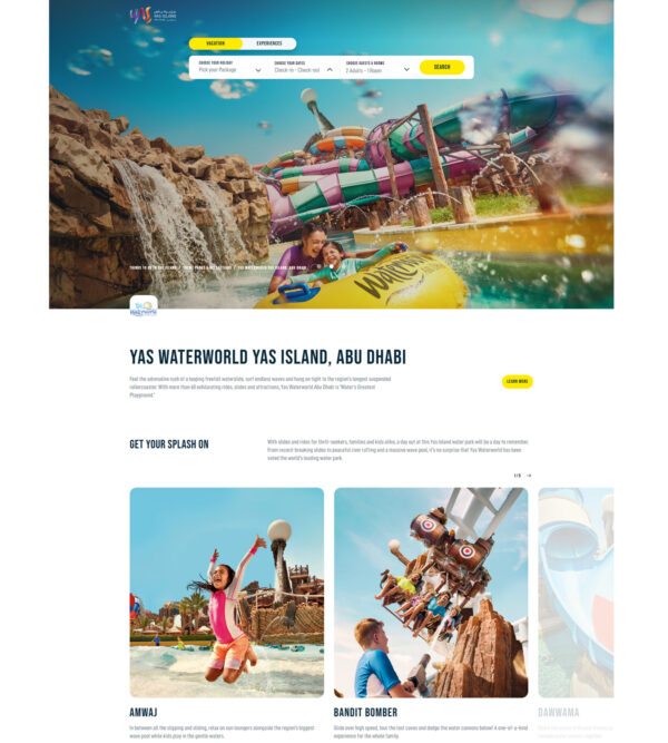 Yas Water world Yas Island Abu Dhabi _ Yas Island