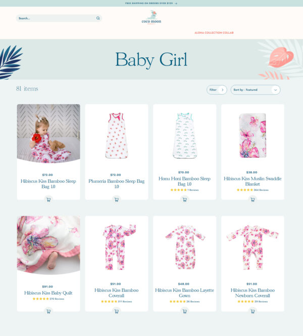 baby girl collection _ Coco Moon Hawaii