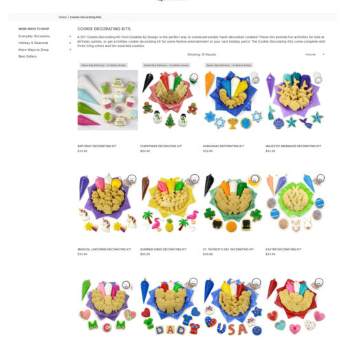 cookie decorating kits _ Cookies by Design