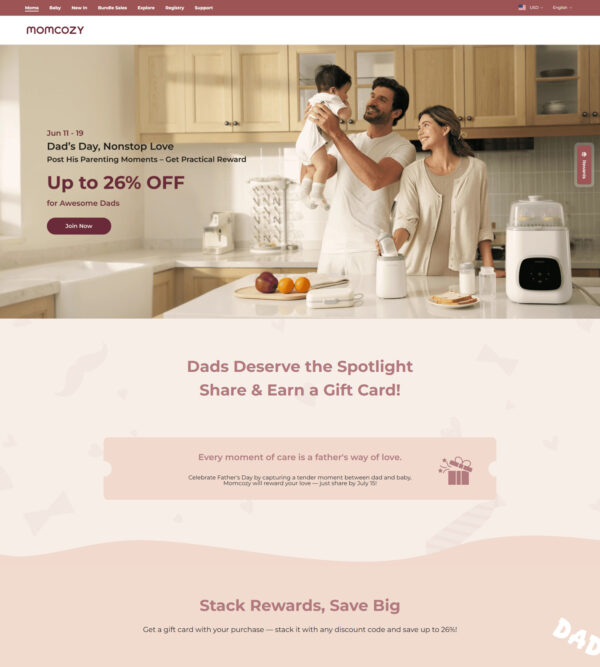father’s day sale _ Momcozy