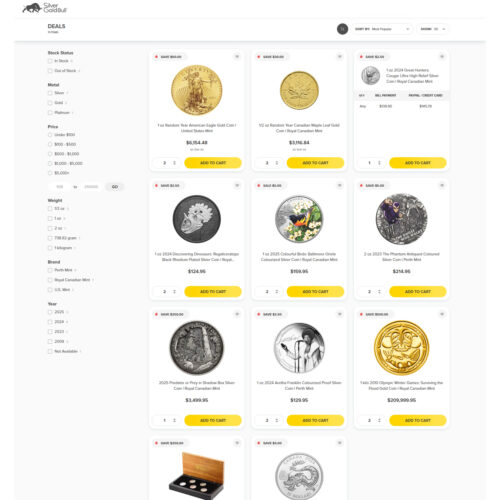 find unbelievable savings _ Silver Gold Bull find unbelievable savings _ Silver Gold Bull