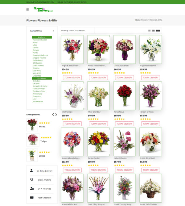 flowers and gifts _ Flower Delivery
