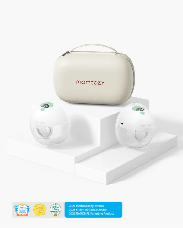 M5 wearable breast pump _ Momcozy
