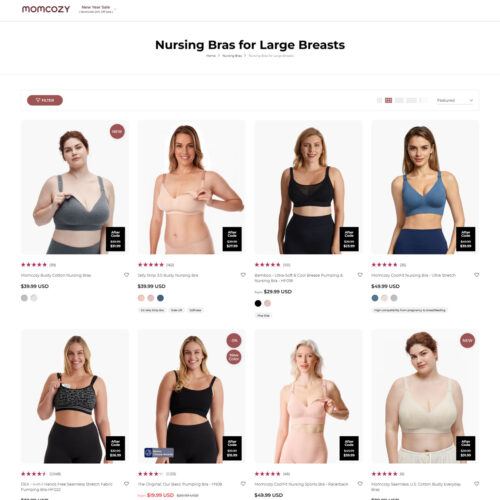 nursing bras for large breasts _ Momcozy