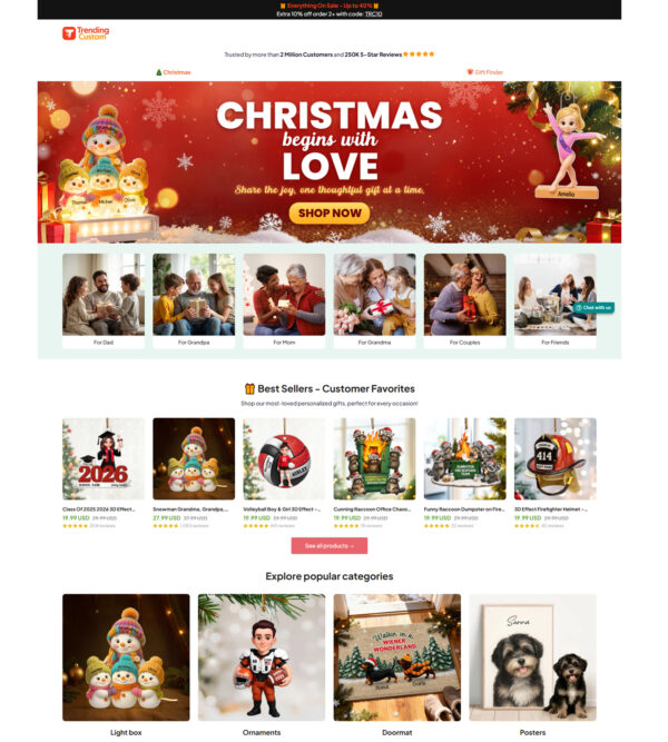 permanent link for Trending Custom