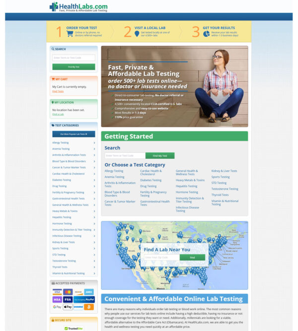 permanent link of Health Labs