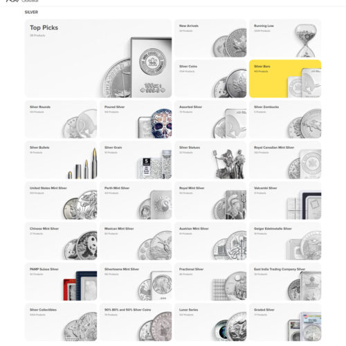 shop silver at Silvergoldbull.com _ Silver Gold Bull