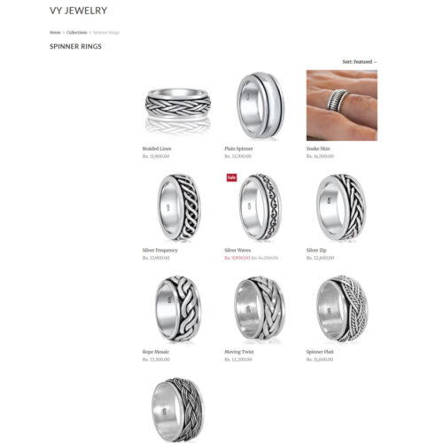 spinner rings