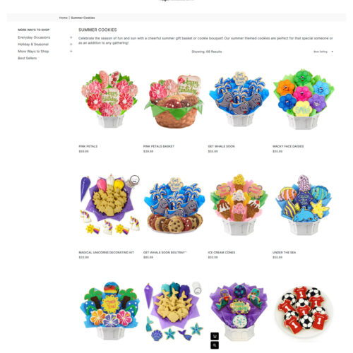 summer cookies _ Cookies by Design