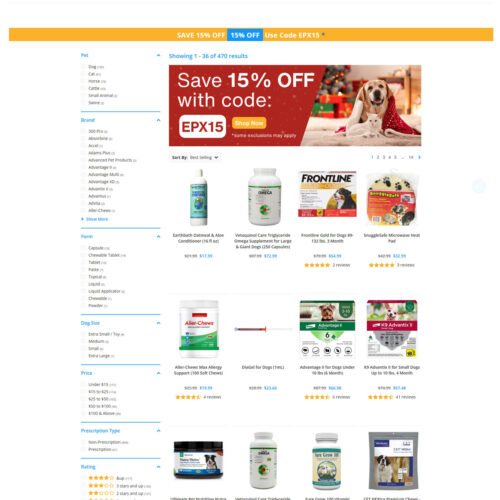 super sale section _ Entirely Pets Pharmacy