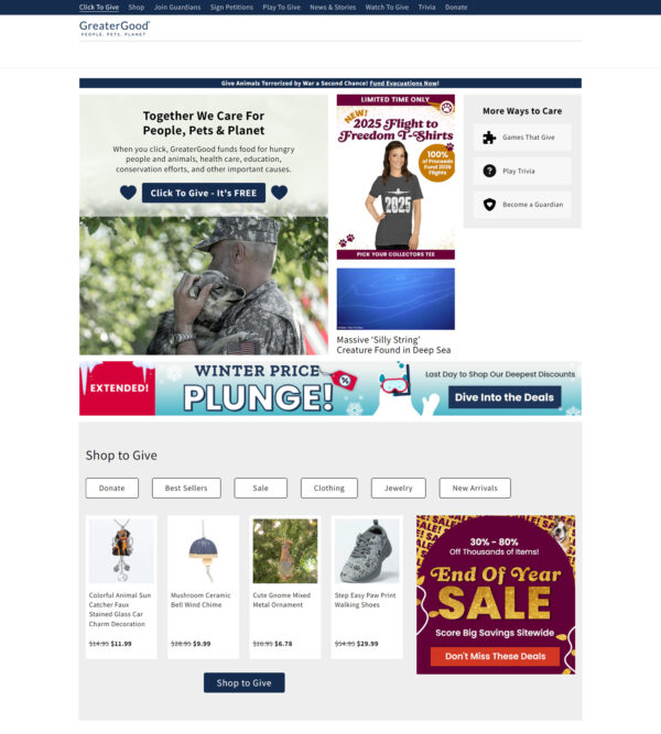 support veterans _ Greater Good