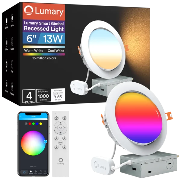 RGB gimbal light max _ Lumary Smart