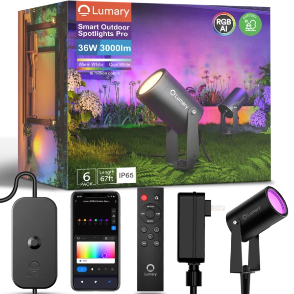 RGBAI landscape lights pro _ Lumary Smart