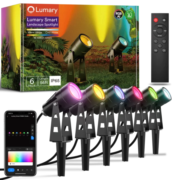 LED outdoor landscape lights _ Lumary Smart