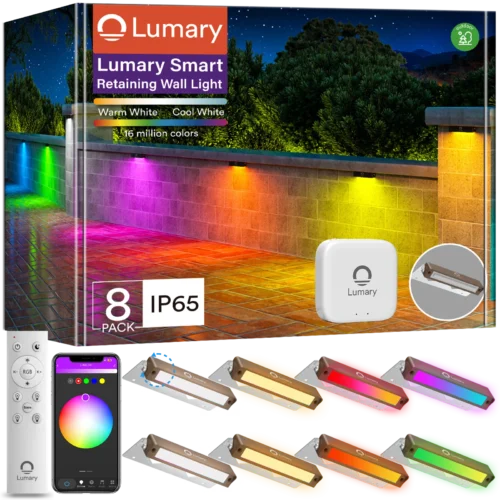 040 retaining wall light _ Lumary Smart