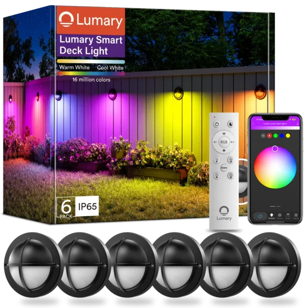 LED deck lights _ Lumary Smart