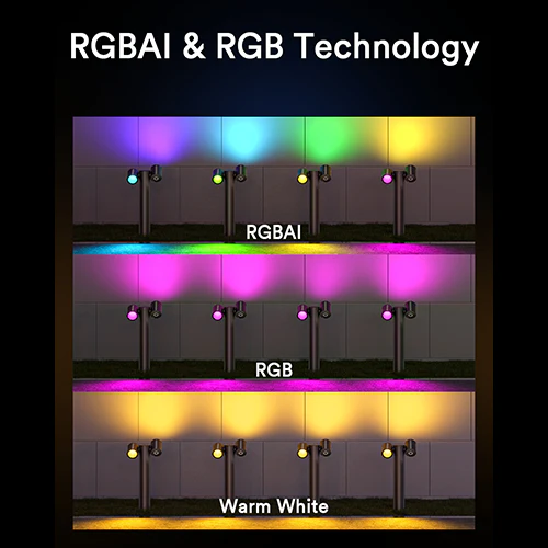RGBAI pathway lights pro _ Lumary Smart