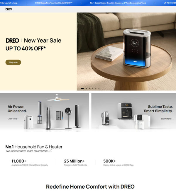 2-in-1 tower fan & heater _ DREO