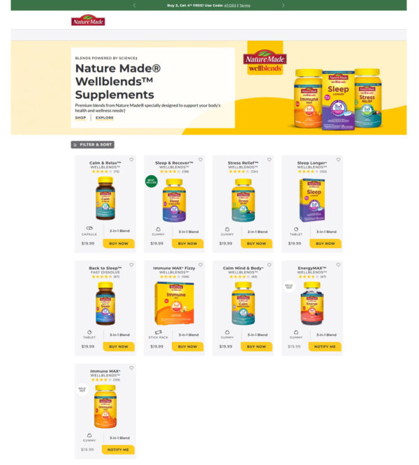 25% off first purchase _ Nature Made