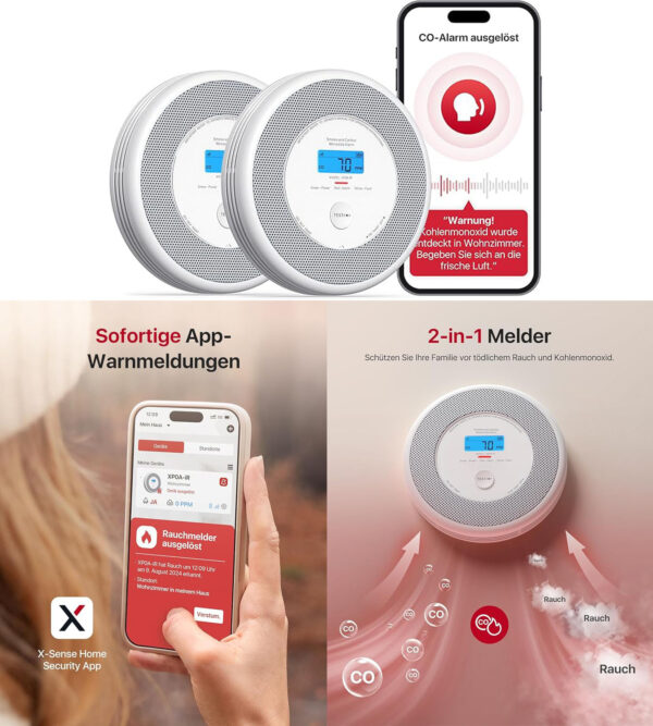 X-Sense Smoke & CO detector _ Amazon