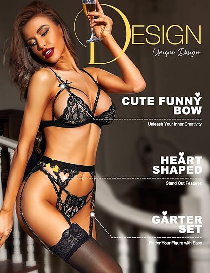 RSLOVE women lingerie sets _ Amazon