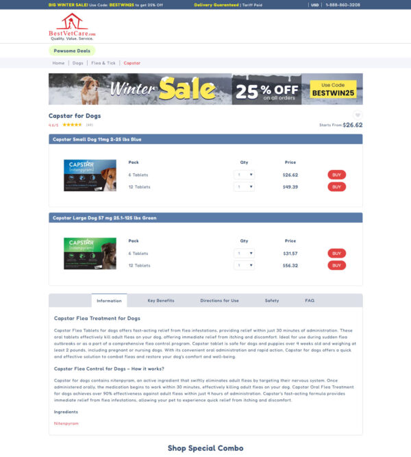 Capstar for dogs _ Best Vet Care