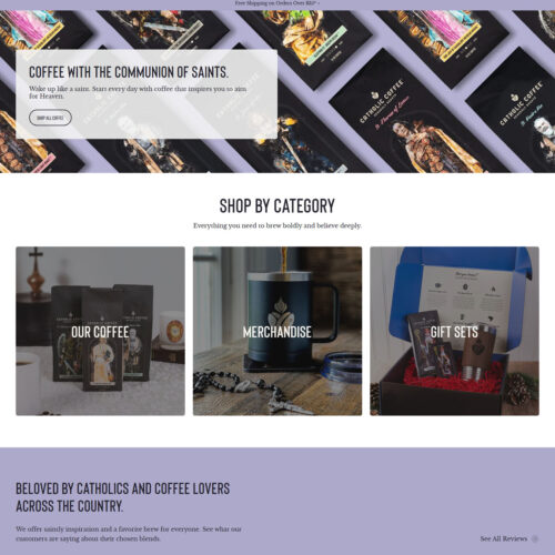 Catholic coffee _ Catholic Company