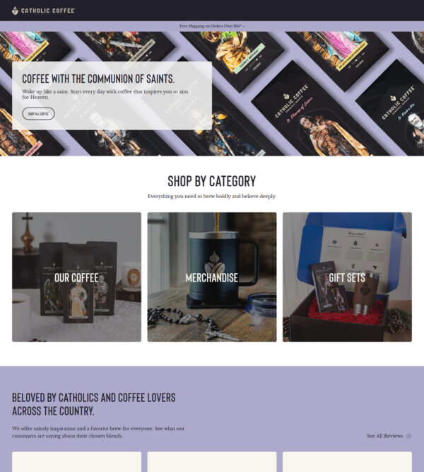 Catholic coffee _ Catholic Company