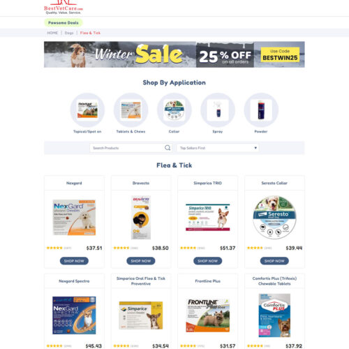 Flea & Tick treatment for dogs _ Best Vet Care Flea & Tick treatment for dogs _ Best Vet Care