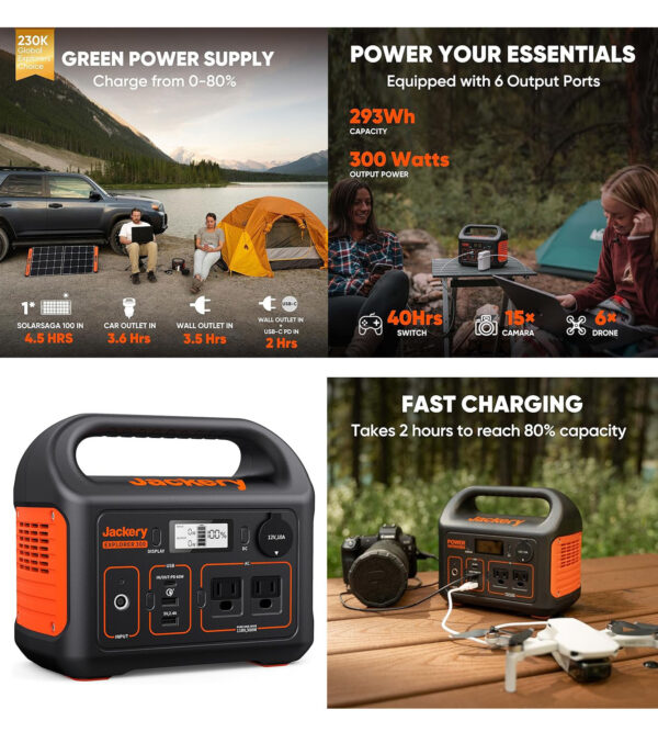 Jackery portable power _ Amazon
