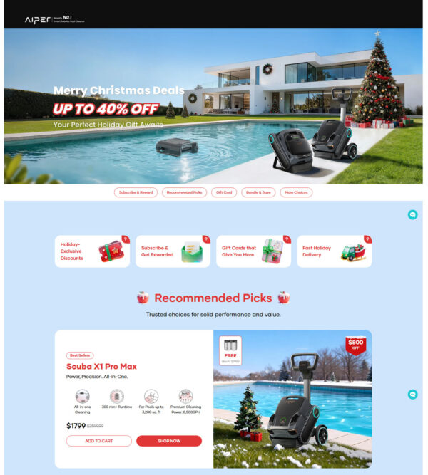 Merry Christmas deals _ Aiper