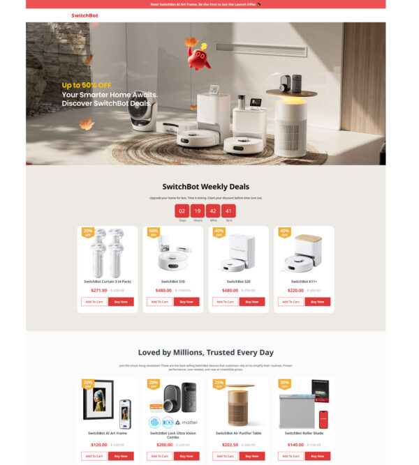 New Year sale _ SwitchBot