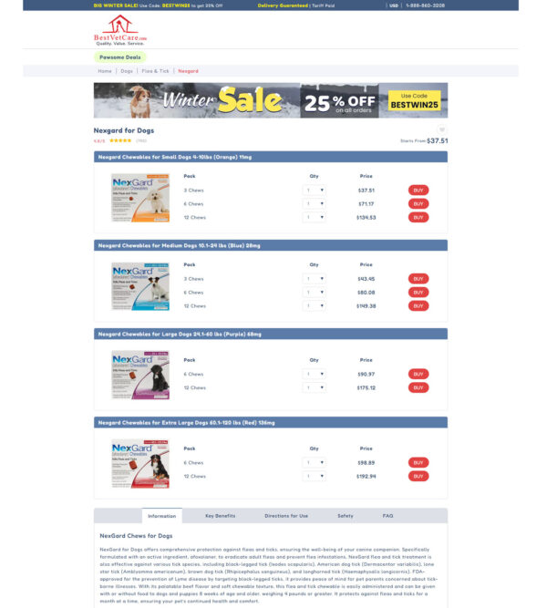 Nexgard for dogs _ Best Vet Care