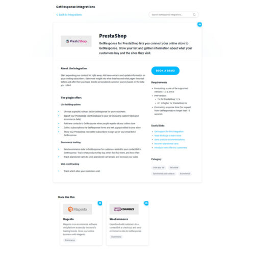 PrestaShop integration _ GetResponse Inc.